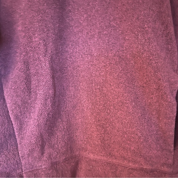 KIT AND ACE Hygge Pullover Purple Fleece Mock neck Sweatshirt Sz XS - Picture 4 of 5
